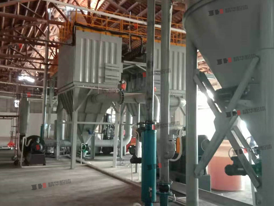 裂解炭黑深加工磨粉系統(tǒng)--廣東某公司