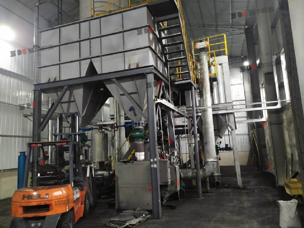 裂解炭黑深加工磨粉系統(tǒng)--湖北某化工公司